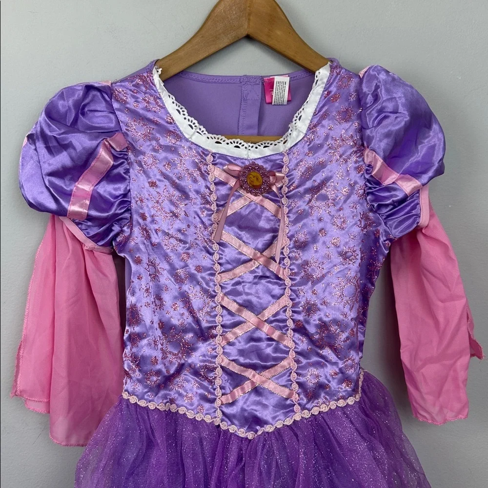 Disney Rapunzel Purple and Pink Sparkle Princess Dress Costume - Picture 3 of 12
